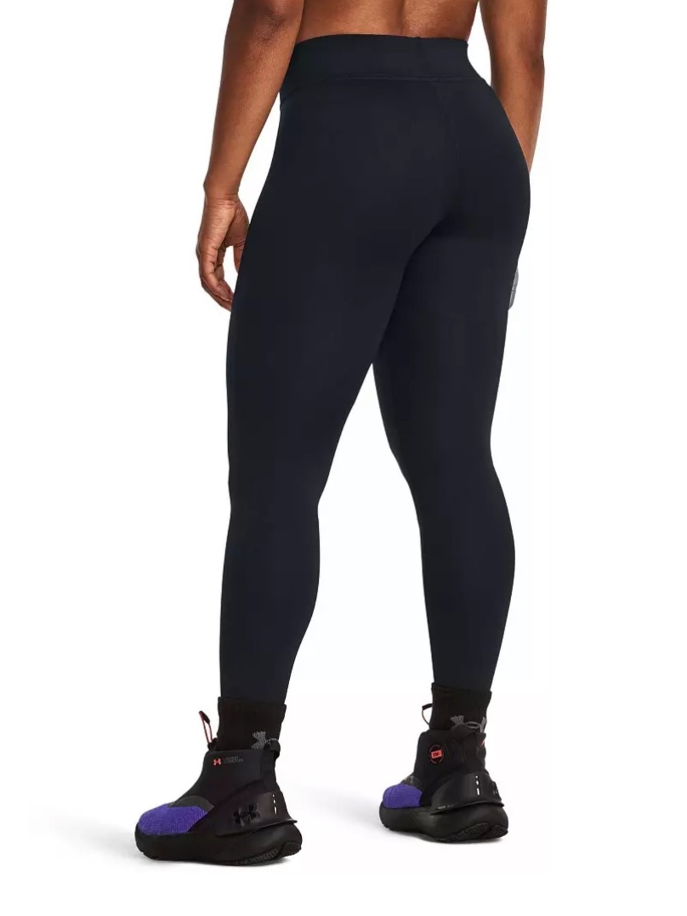 NWT Under Armour UA Women's ColdGear Authentics Leggings in Black Sz XS - Picture 2 of 11